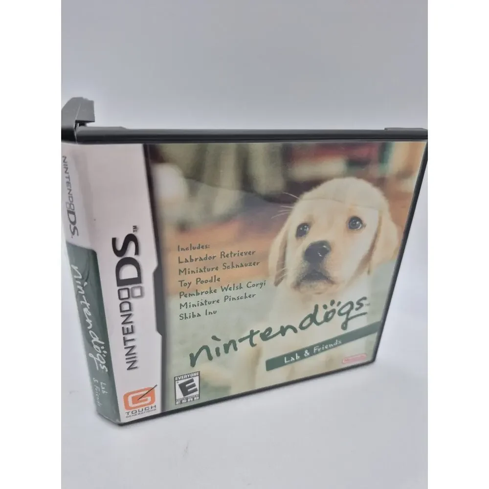Nintendogs: Lab & Friends (Nintendo DS, 2005) CIB Complete Tested Working